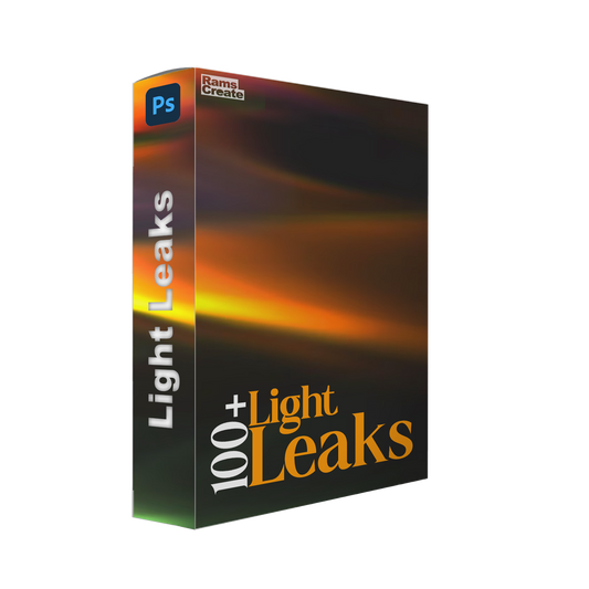 100+ Light Leaks for Photoshop